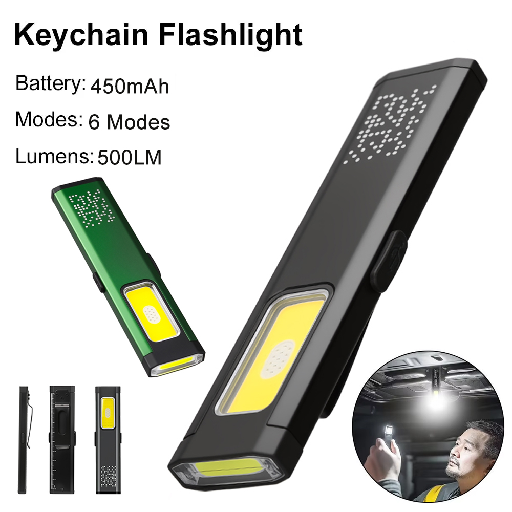 Outdoor Lighting B&Q - Mini torcia a LED portatile ricaricabile,