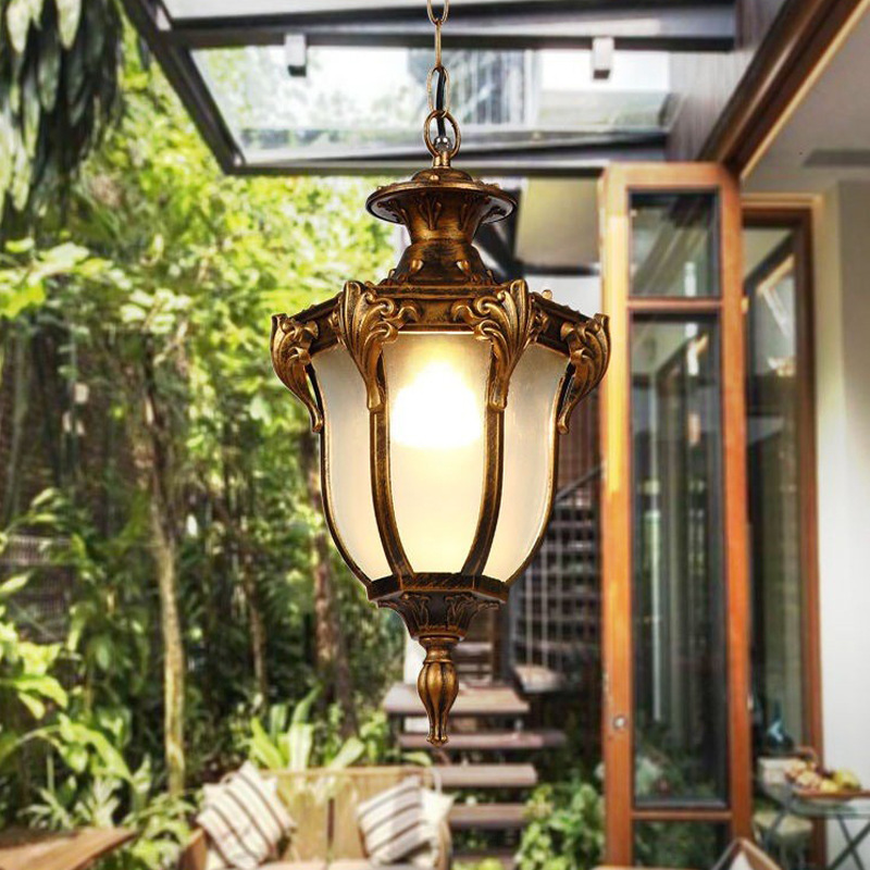 Outdoor Lighting Chandelier - Lampade a Sospensione Americane da Esterno