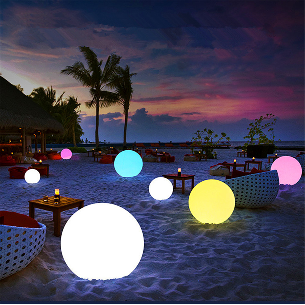 Bollard Light Garden - Luce a sfera luminosa a LED