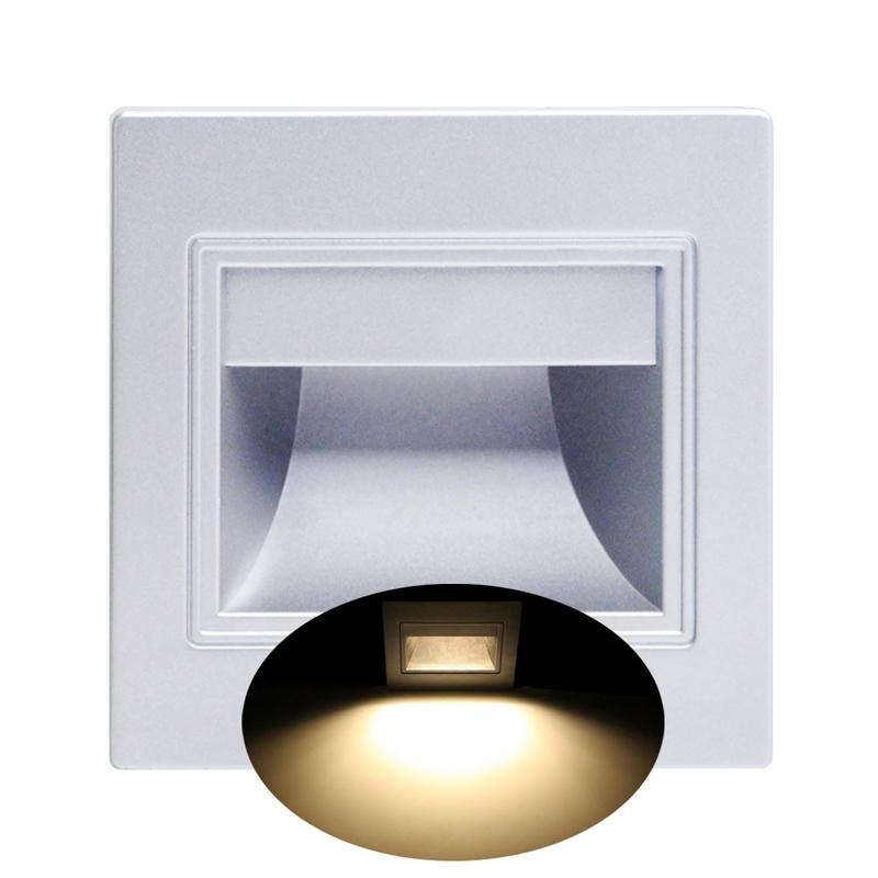 Outdoor Lighting On Stairs - 581E 1.5W LED Incasso da Segnapasso