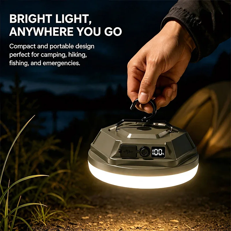 Outdoor Lighting Mains Powered - Lanterna da campeggio, lampada principale di