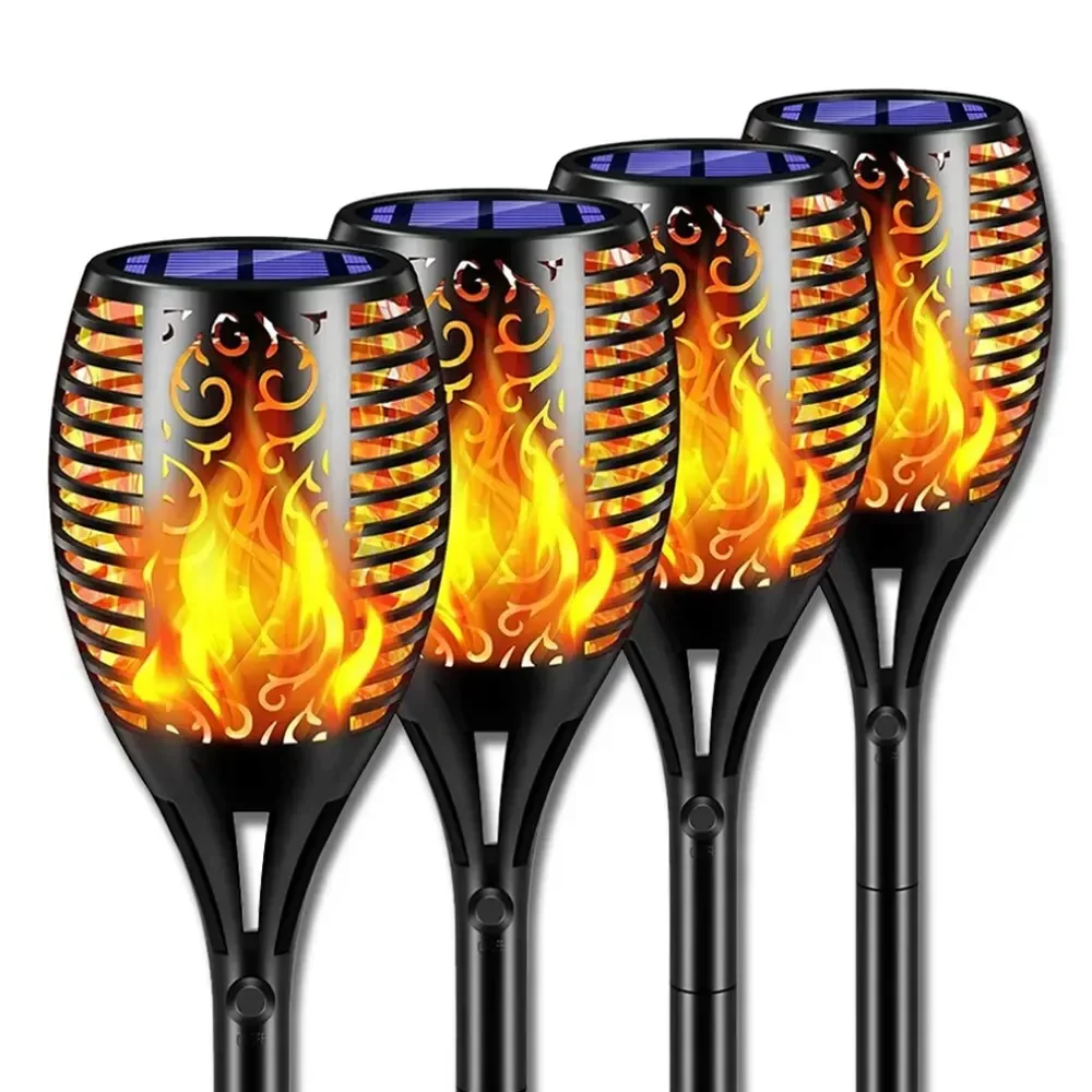 Fire Torch Solar - Torcia Solare da Giardino con Effetto