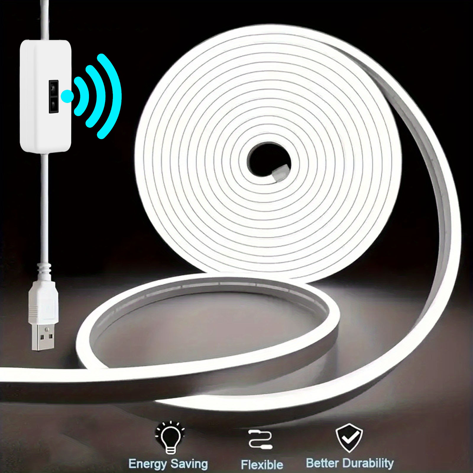 Outdoor Lighting Led Strip - Sensore di movimento Neon LED Striscia
