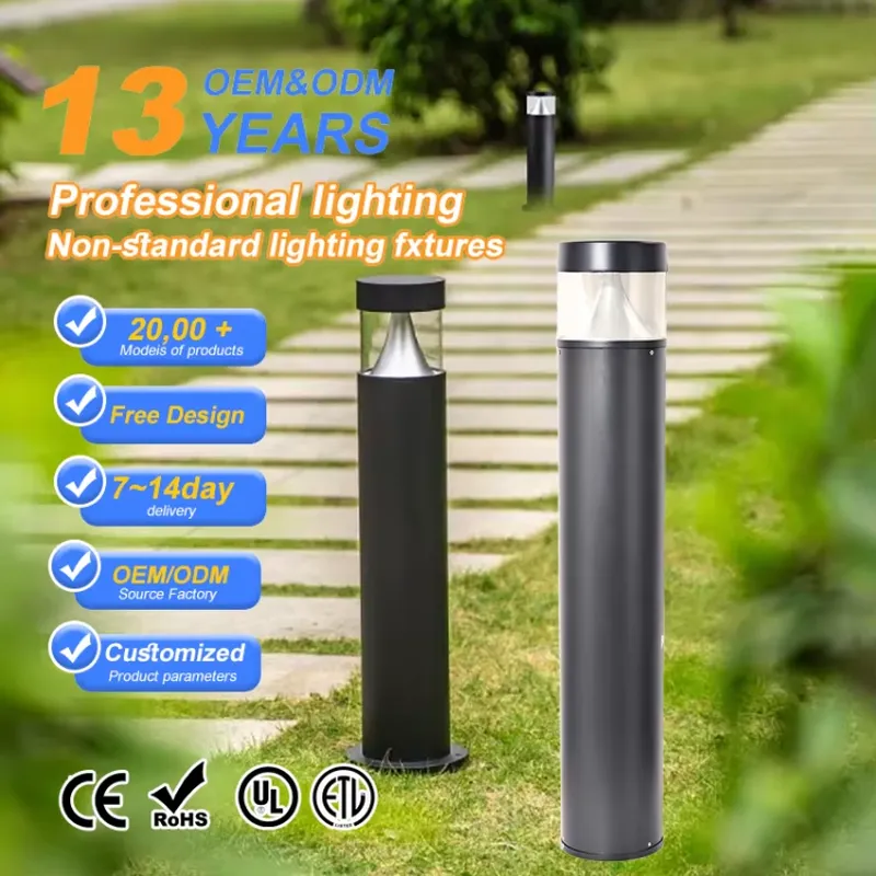 Bollard Light Garden - Lampada LED da Giardino Moderna in