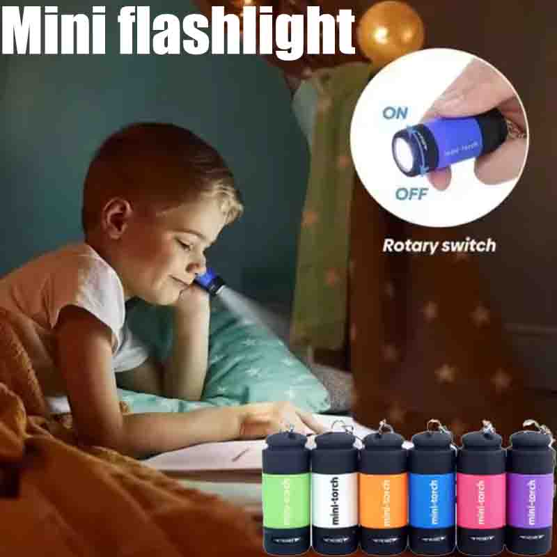 Outdoor Lighting B&Q - Mini Torcia da Campeggio Ricaricabile USB,