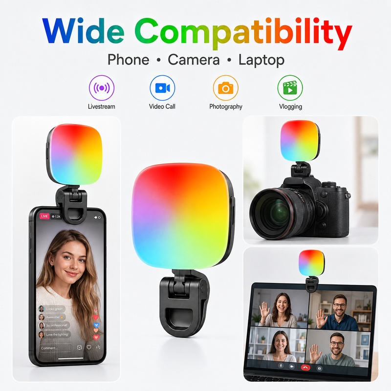 Outdoor Lighting For Photography - Luce LED RGB Portatile per Fotografia,