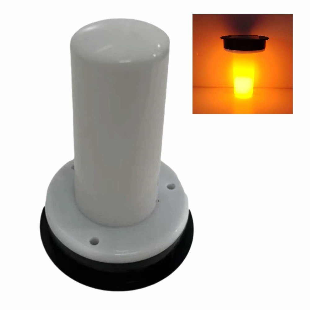 Fire Torch Solar - Torcia a Fiamma Realistica con Sensore