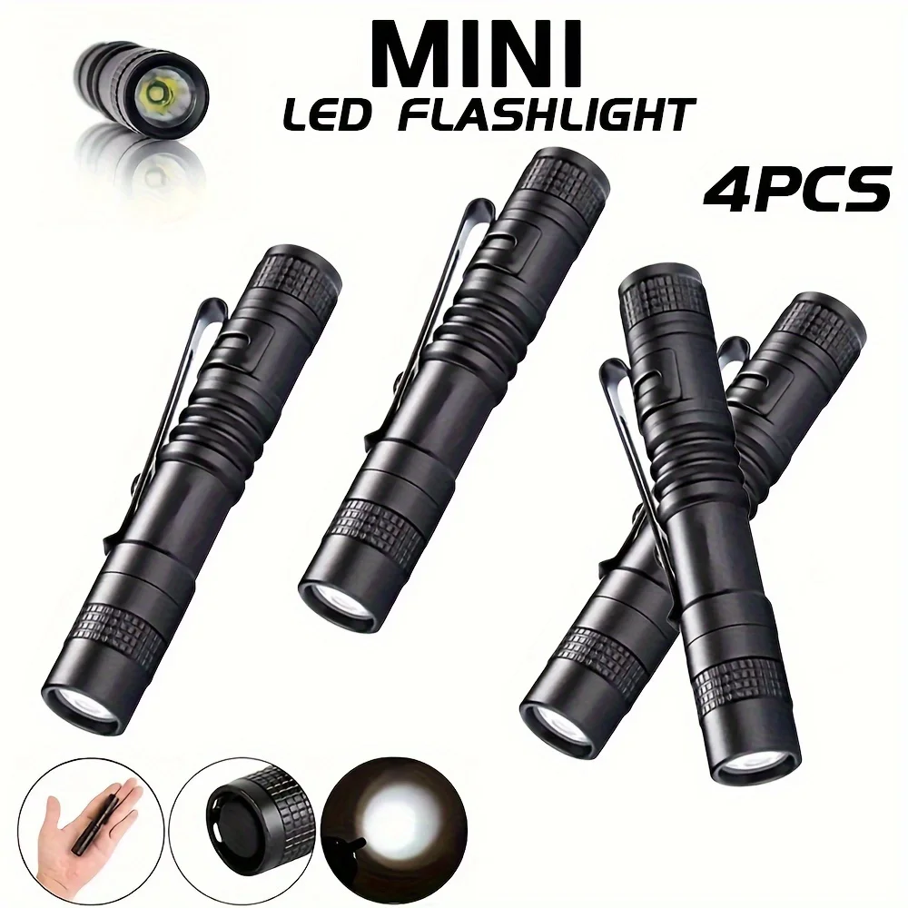 Outdoor Lighting B&Q - 1-4 pezzi mini torcia portatile con