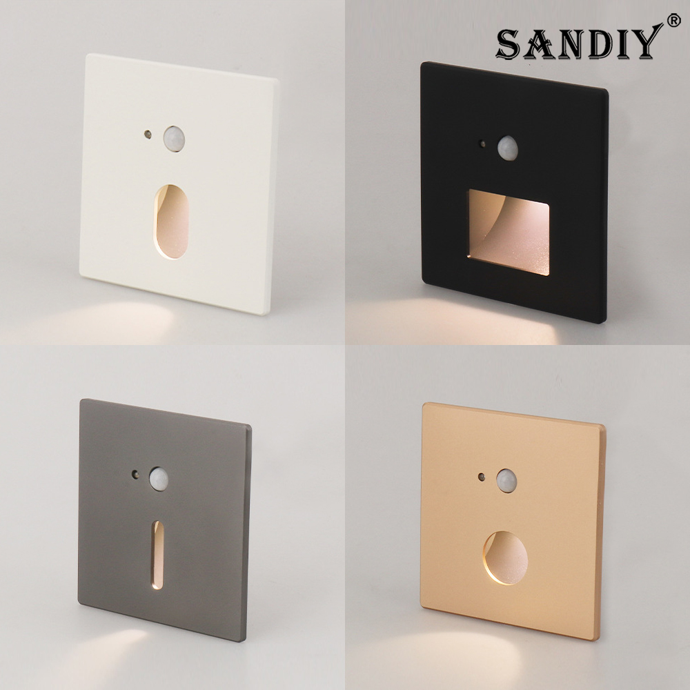 Outdoor Lighting On Stairs - SANDIY Tipo 86 Luce Intelligente Magnetica