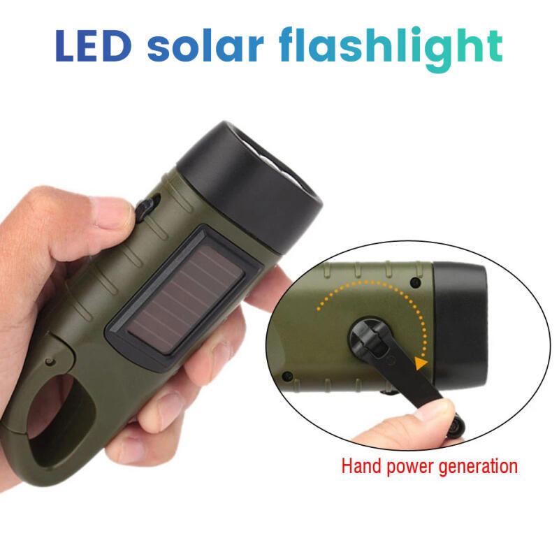 Fire Torch Solar - Torcia LED Ricaricabile a Energia Solare