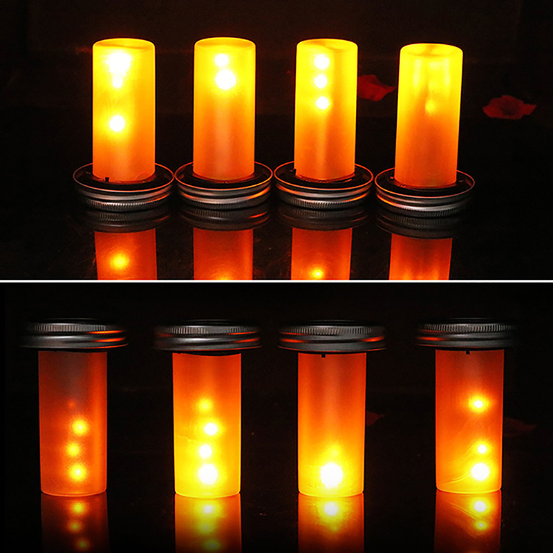 1Pc Solar LED Lit Light Torch  - Fire Torch Solar recensione e prezzo