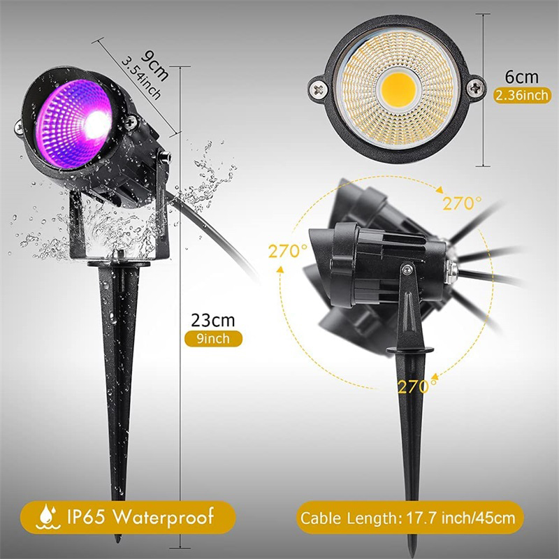 Faretto di Halloween a luce ne - Landscape Spike Light recensione e prezzo