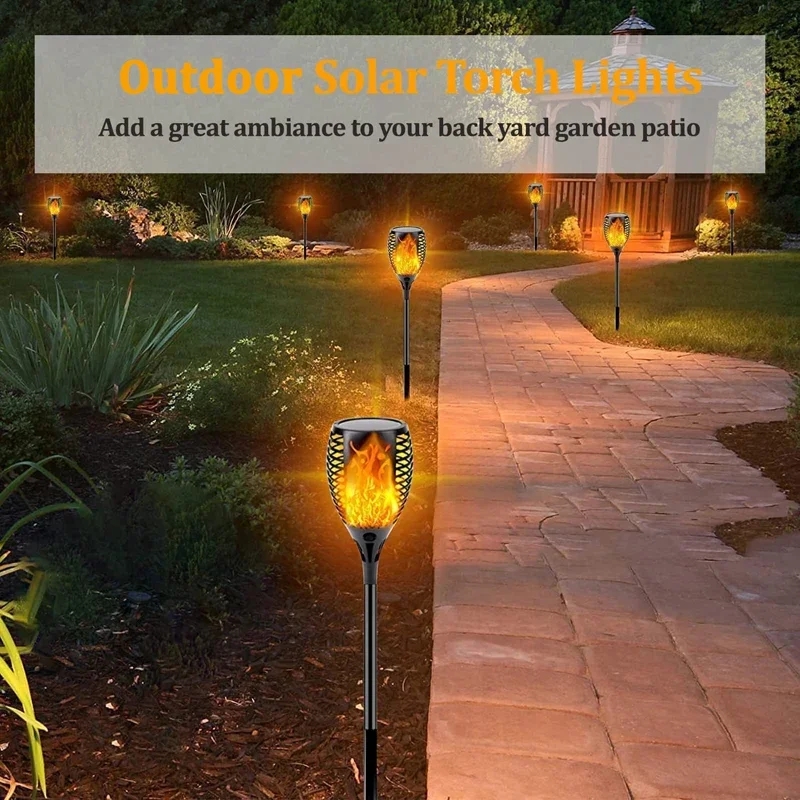 96 LED Torcia solare per ester - Fire Torch Solar recensione e prezzo