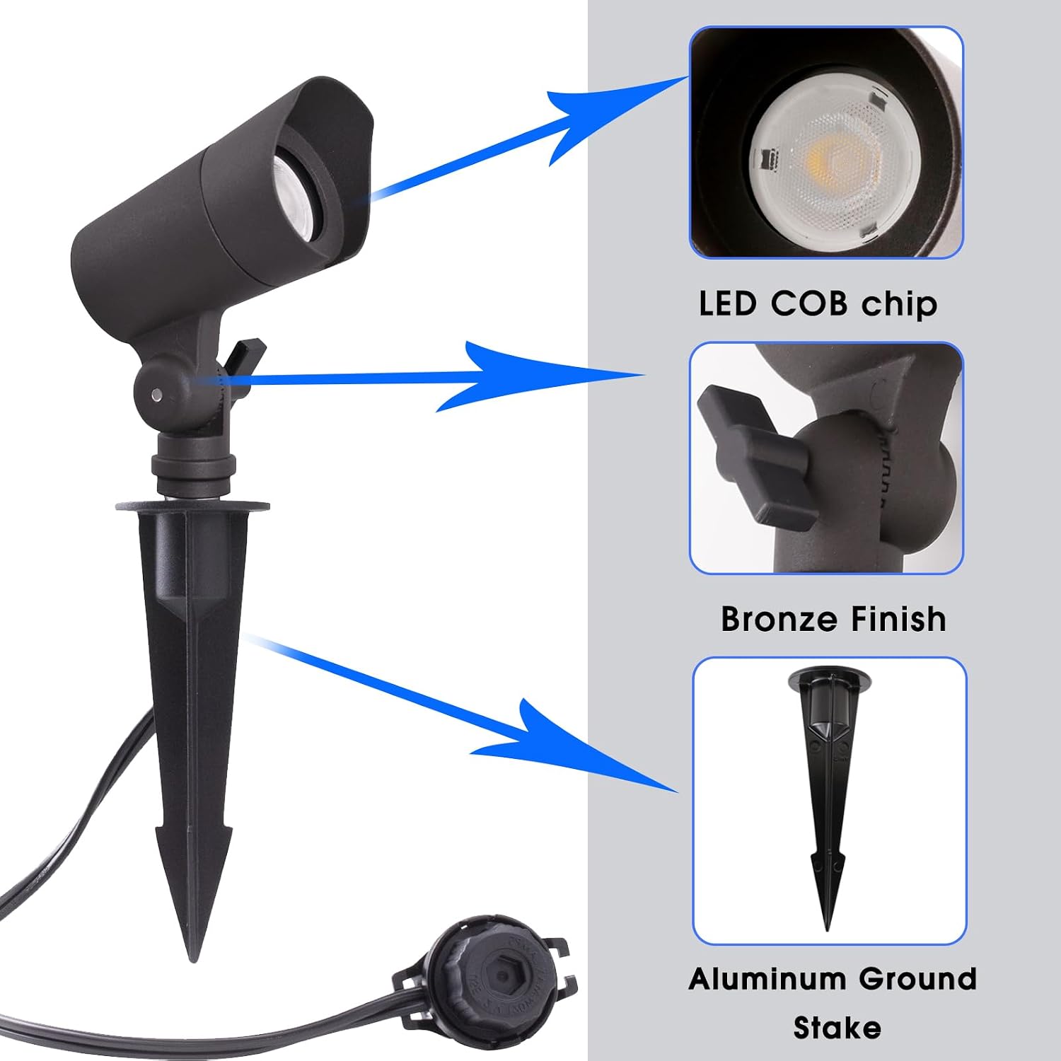 Luci LED da Giardino a Bassa T - Landscape Spike Light recensione e prezzo
