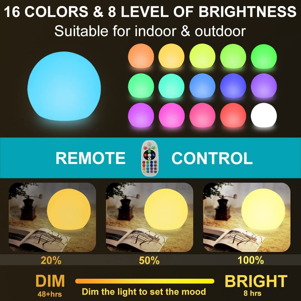 Luce a sfera luminosa a LED ri - Bollard Light Garden recensione e prezzo