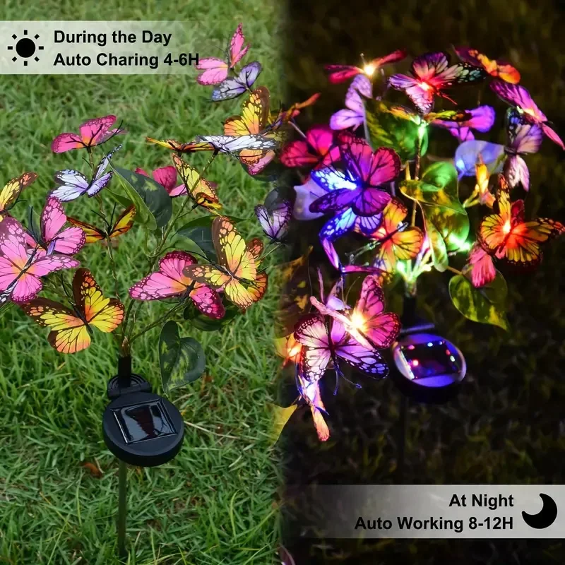 Luci da giardino a farfalla a  - Bollard Light Garden recensione e prezzo