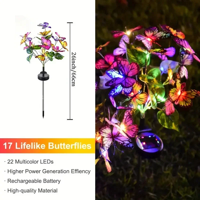 Luci da giardino a farfalla a  - Bollard Light Garden recensione e prezzo