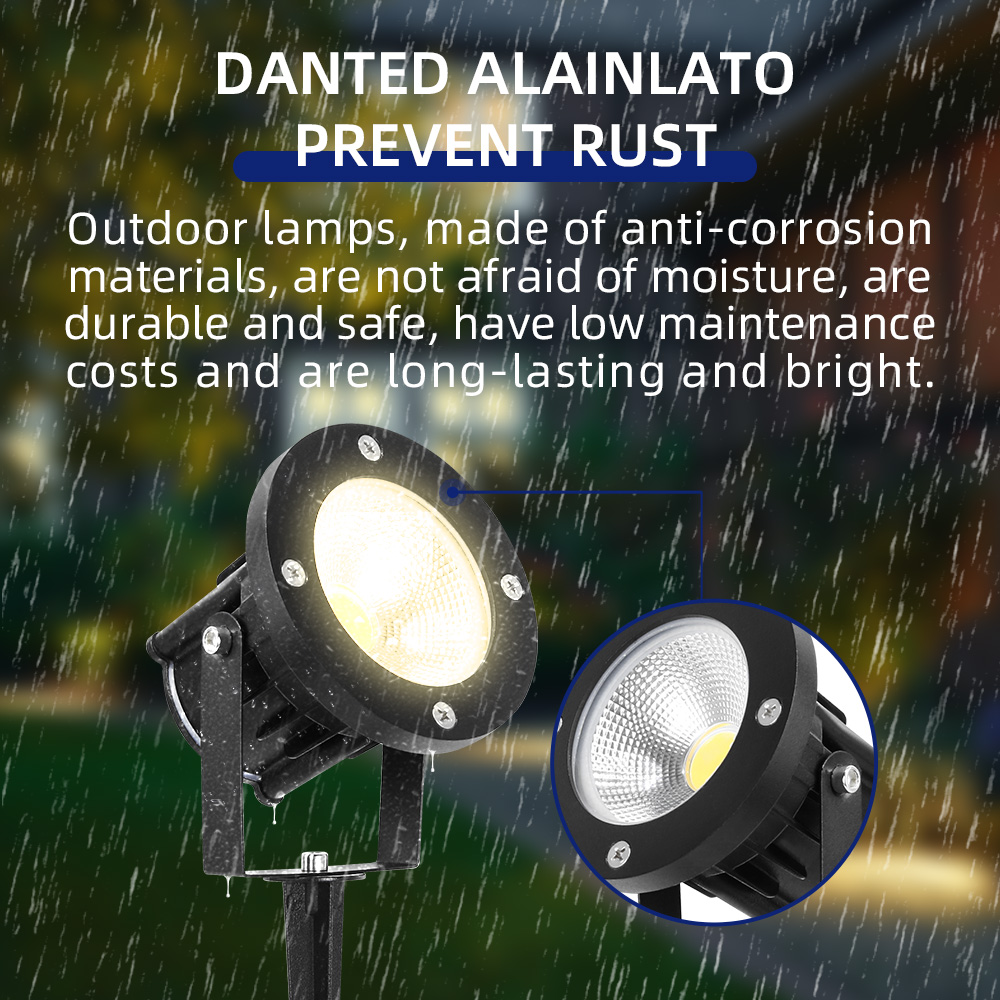 Faretto LED GU10 per Giardino, - Bollard Light Garden recensione e prezzo
