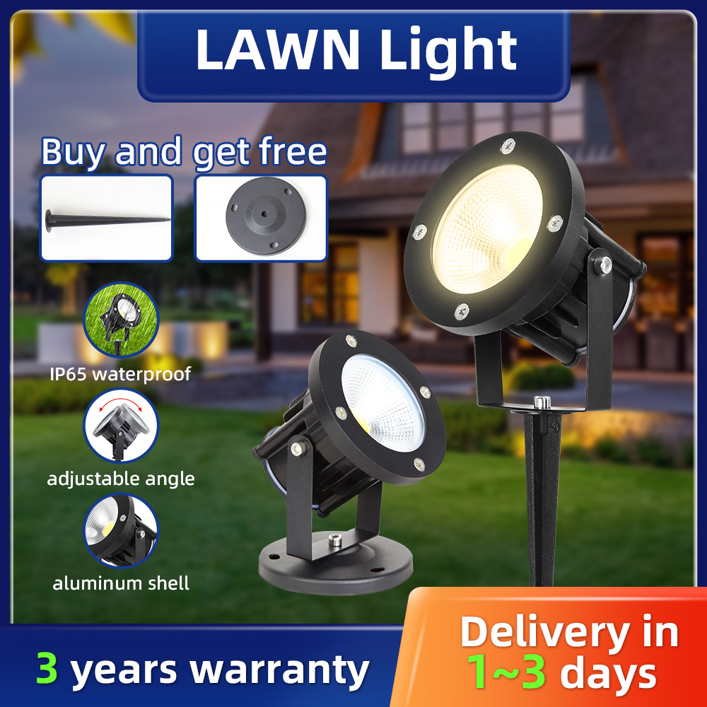 Faretto LED GU10 per Giardino, - Bollard Light Garden recensione e prezzo