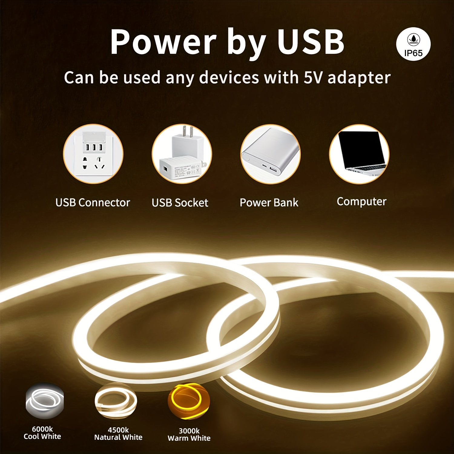 Striscia LED Neon 5V USB con S - Outdoor Lighting Led Strip recensione e prezzo