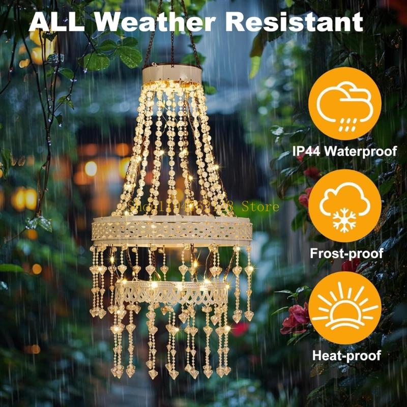 Lampada solare per da esterno  - Outdoor Lighting Chandelier recensione e prezzo