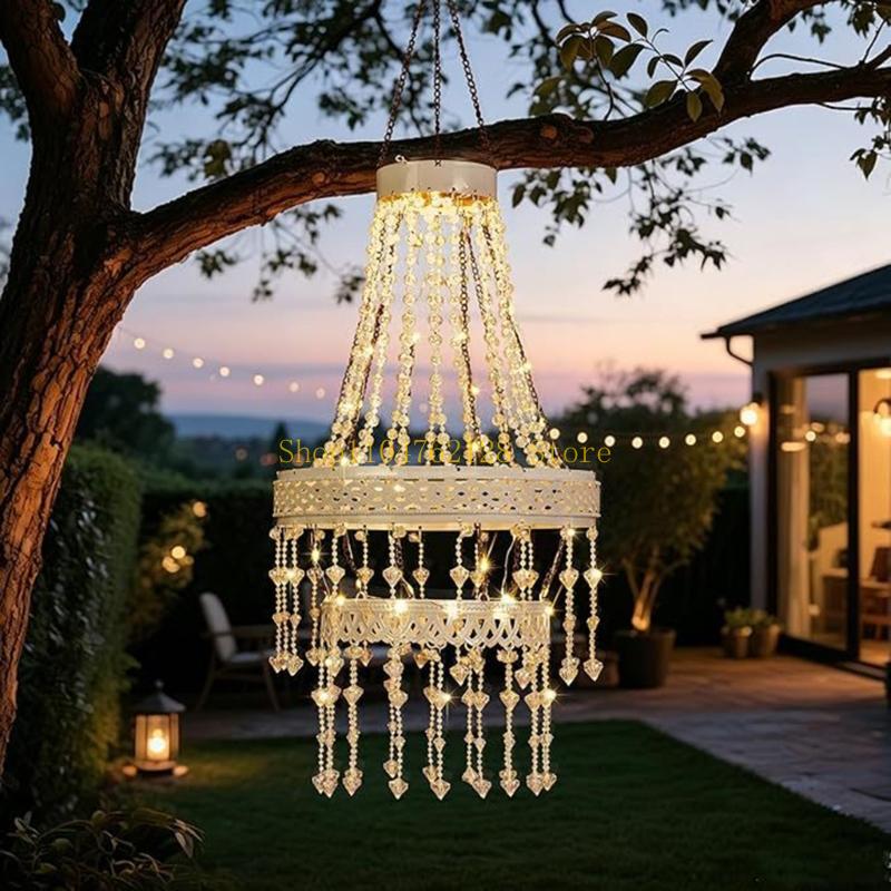 Lampada solare per da esterno  - Outdoor Lighting Chandelier recensione e prezzo