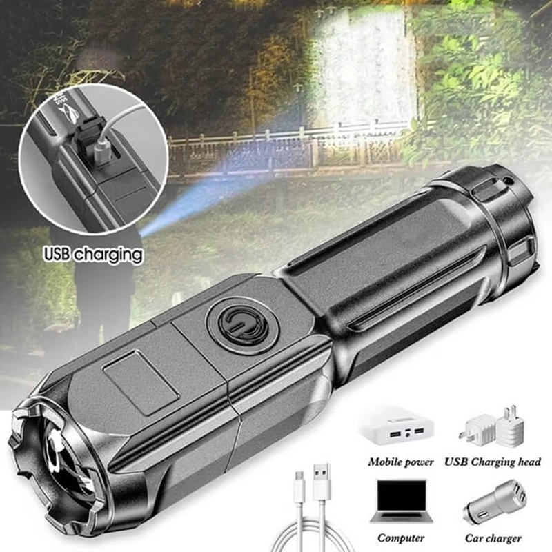 Torcia LED USB Multifunzione R - Outdoor Lighting The Range recensione e prezzo