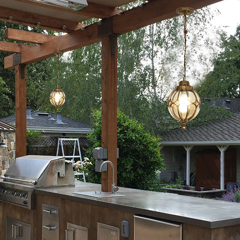 Lampadario americano impermeab - Outdoor Lighting Chandelier recensione e prezzo