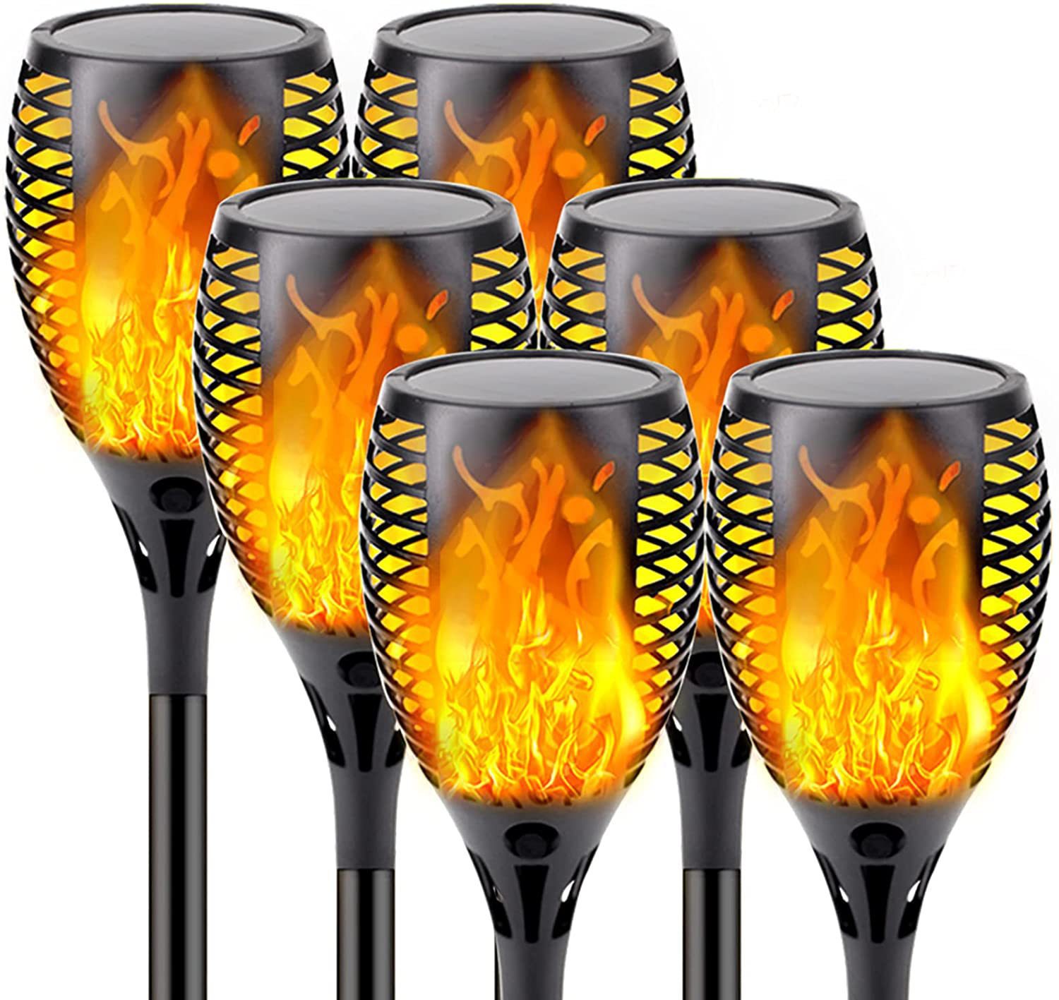 Lampada Solare a Fiamma con 12 - Fire Torch Solar recensione e prezzo