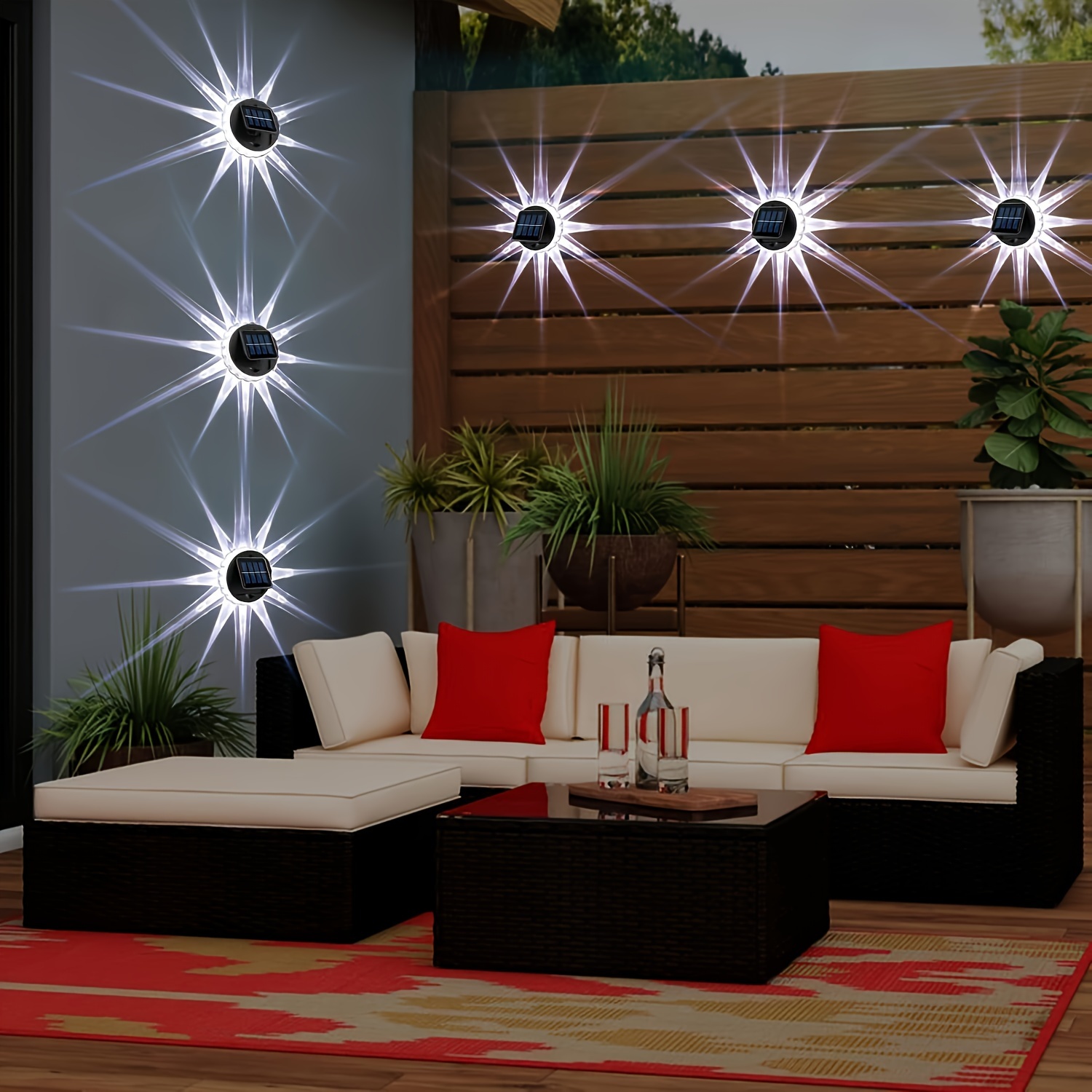 4 Confezioni di Luci LED Decor - Outdoor Lighting Around Pool recensione e prezzo