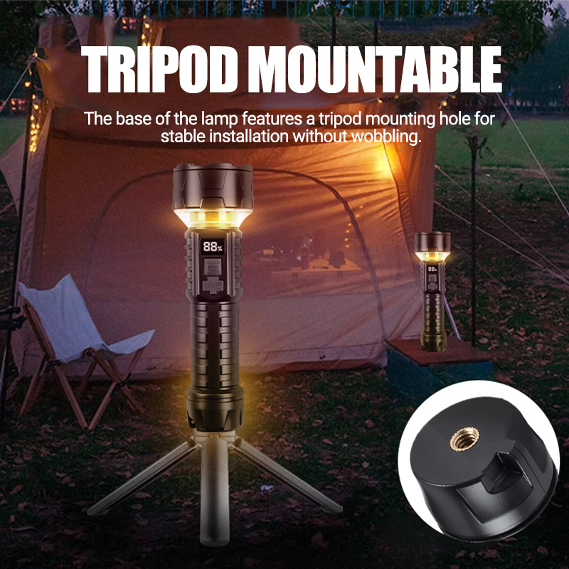 Torcia LED COB Lanterna ricari - Outdoor Lighting B&Q recensione e prezzo