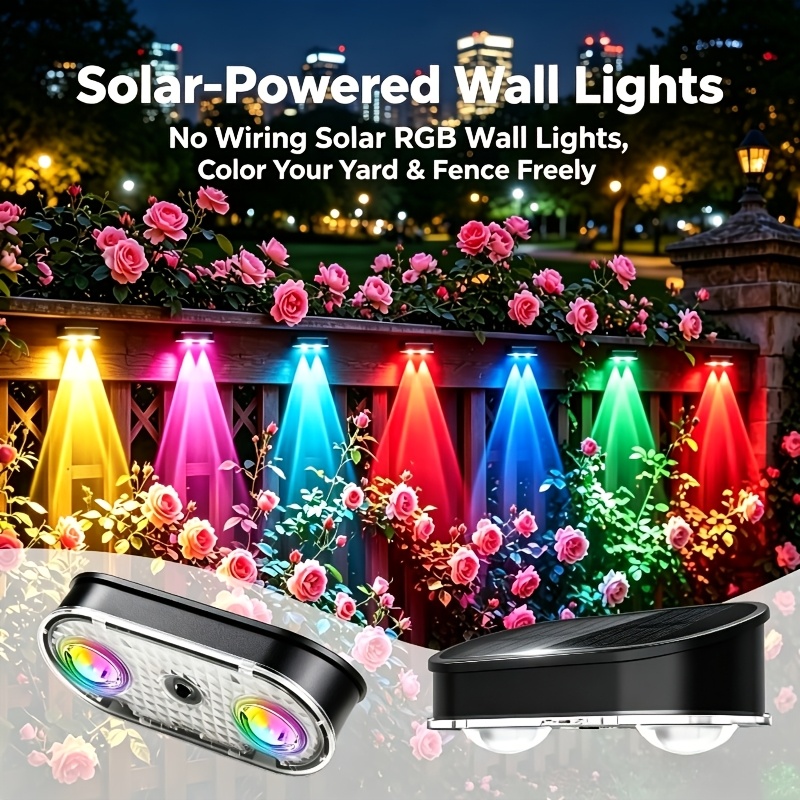 Luce Solare RGB per Recinzione - Outdoor Lighting Amazon recensione e prezzo