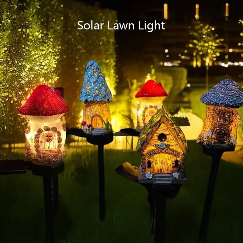 Nuove Luci Solari a Forma di F - Landscape Spike Light recensione e prezzo