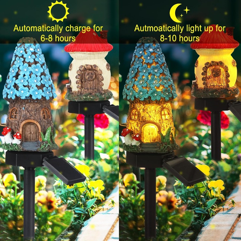 Nuove Luci Solari a Forma di F - Landscape Spike Light recensione e prezzo