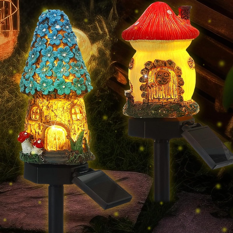 Nuove Luci Solari a Forma di F - Landscape Spike Light recensione e prezzo