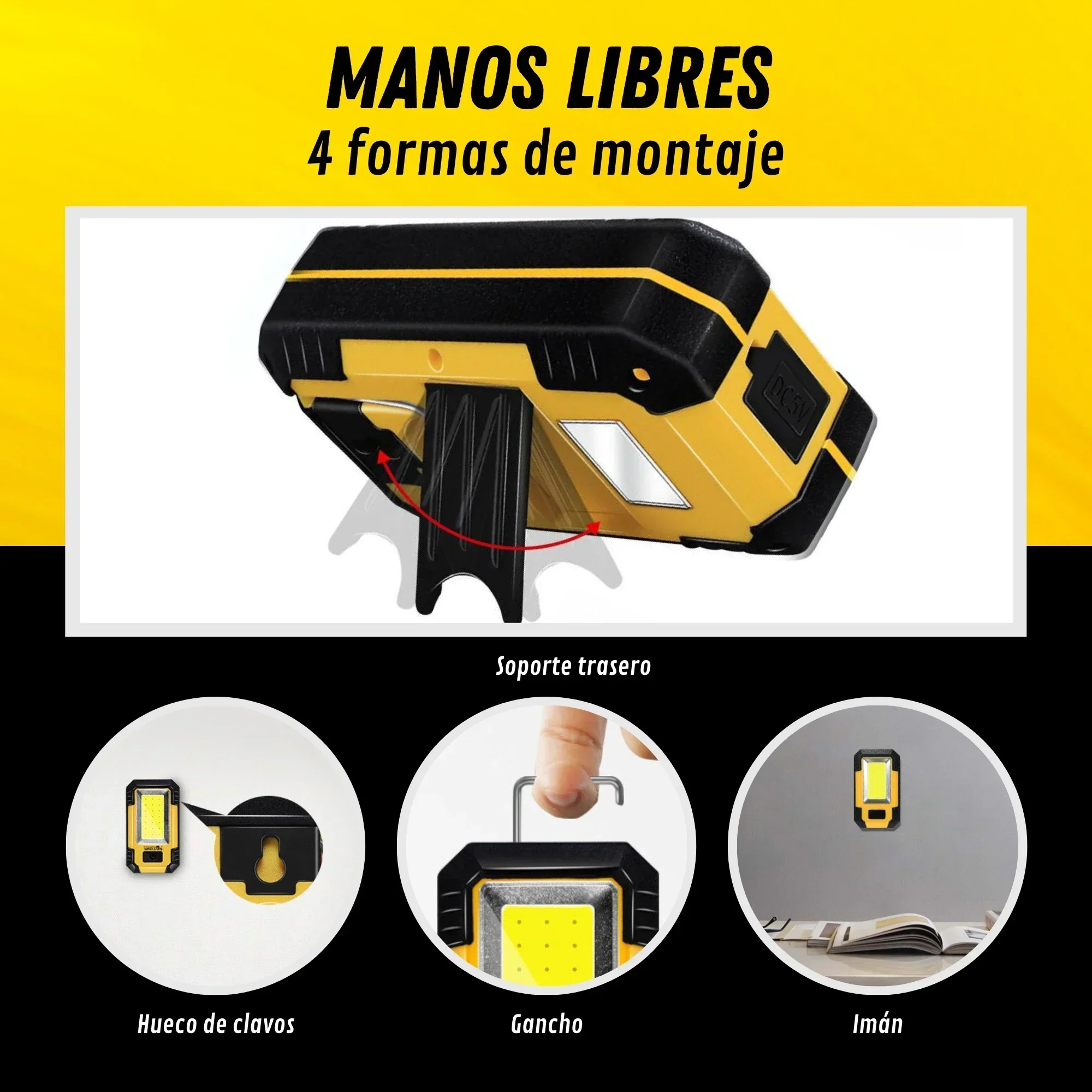 Torcia da lavoro portatile ric - Outdoor Lighting B&Q recensione e prezzo