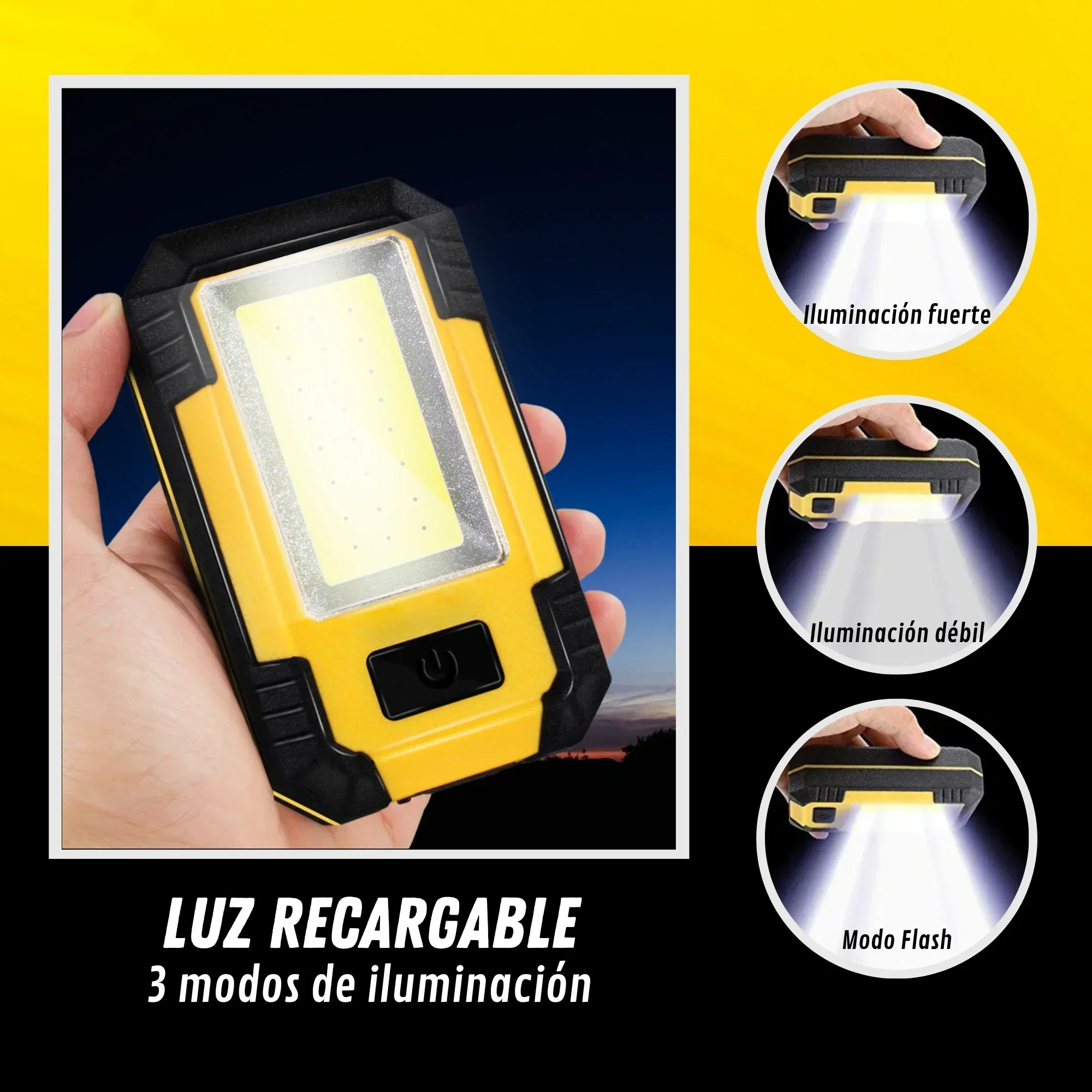 Torcia da lavoro portatile ric - Outdoor Lighting B&Q recensione e prezzo