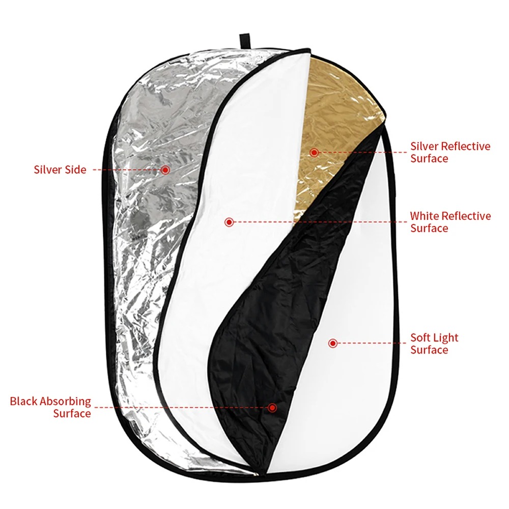 Riflettore Ovale Pieghevole 5- - Outdoor Lighting For Photography recensione e prezzo