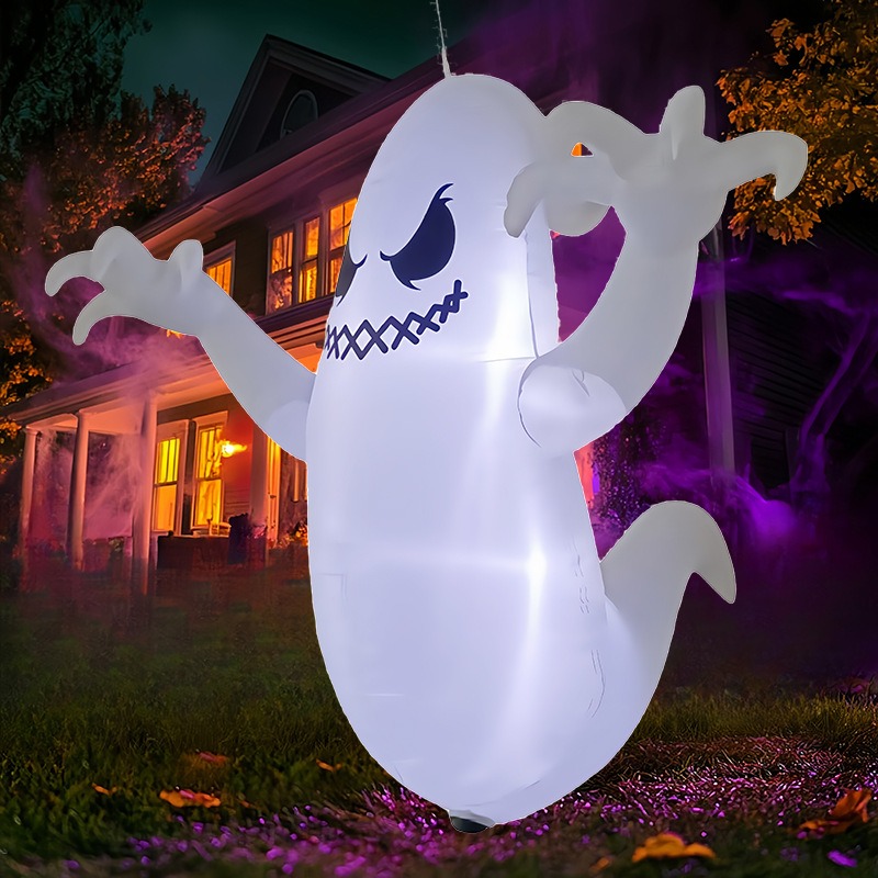 Fantasma Gonfiabile di Hallowe - Bollard Light Garden recensione e prezzo