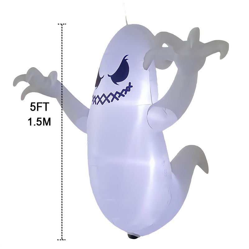 Fantasma Gonfiabile di Hallowe - Bollard Light Garden recensione e prezzo