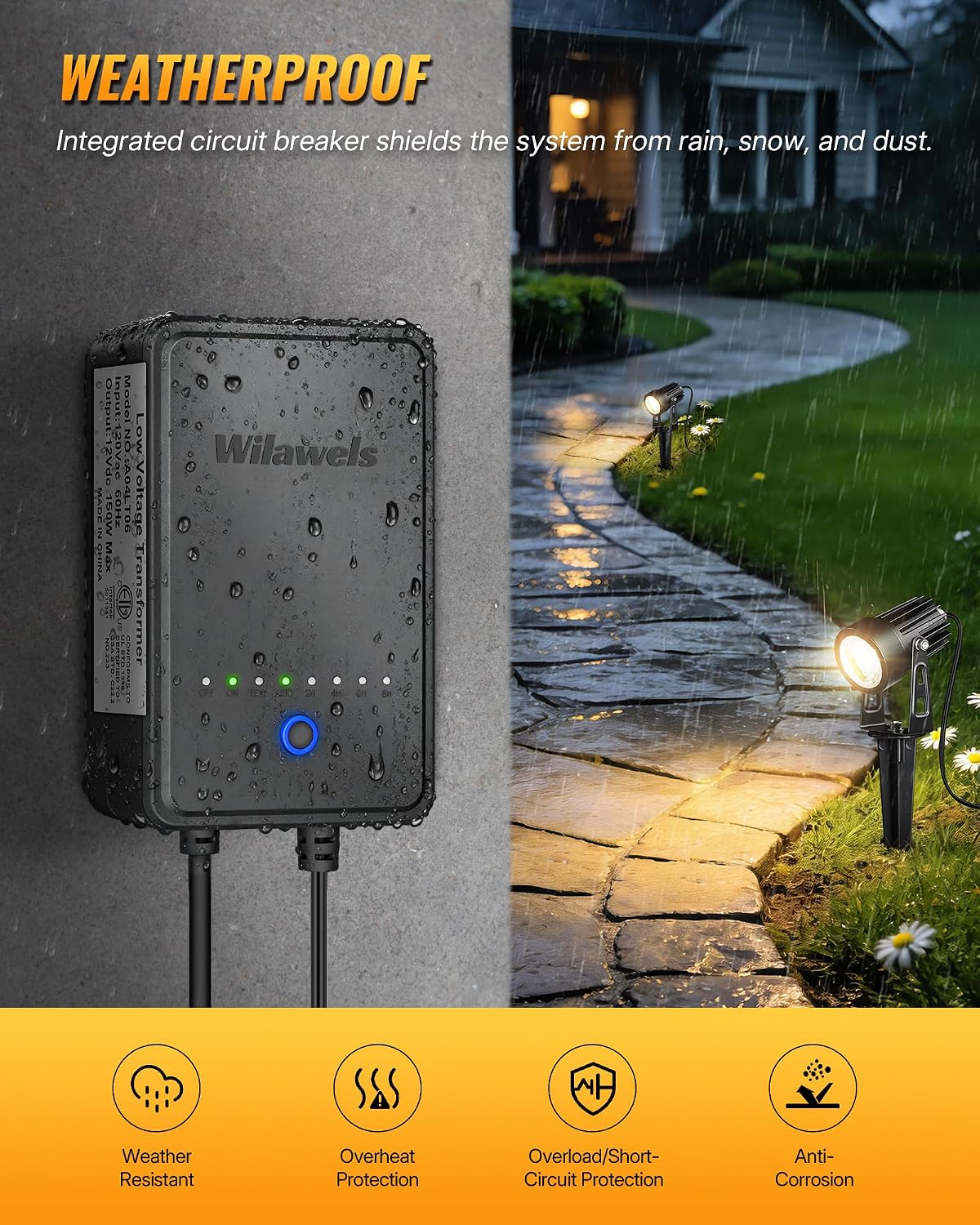 Kit Illuminazione Paesaggistic - Outdoor Lighting Kit With Transformer recensione e prezzo