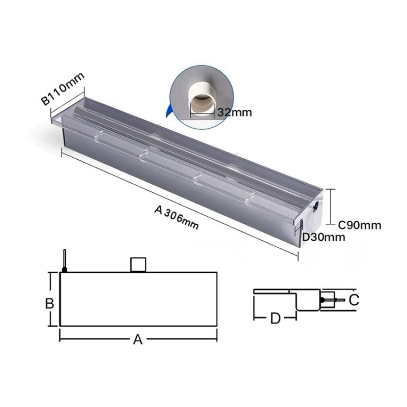Fontana da parete a cascata in - Landscape Spike Light recensione e prezzo