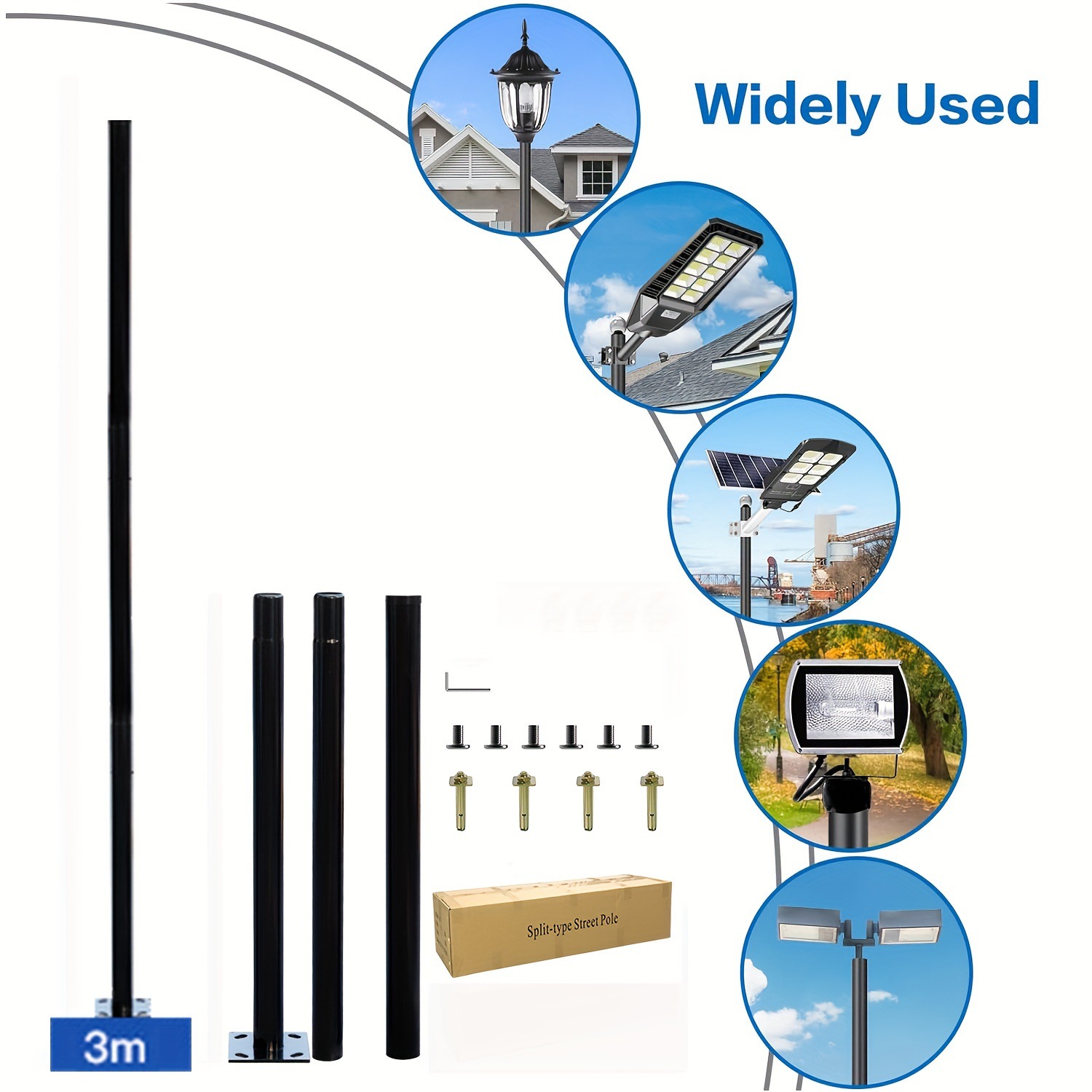 Palo per Lampione Solare da Es - Bollard Light Garden recensione e prezzo